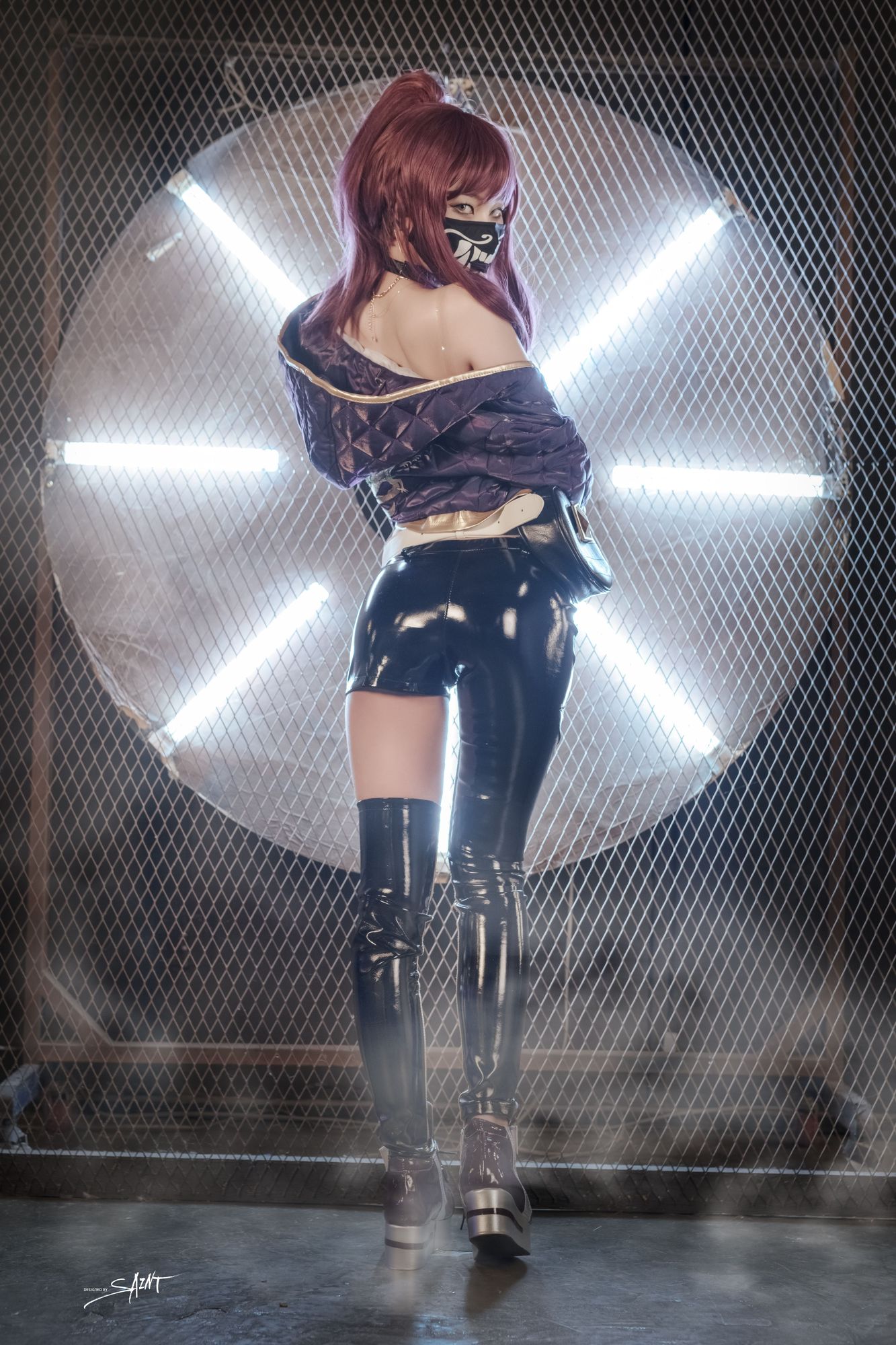 图片[6]-No.017-[SAINT Photolife] Vol.04 KDA Akali & Nier Automata 2B [65P]-coswz-cos王者