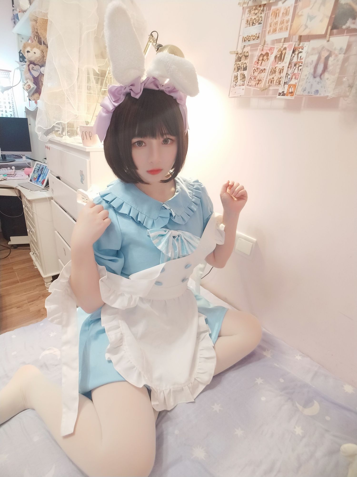 图片[6]-No.027-白丝女仆 [49P 4V]-coswz-cos王者