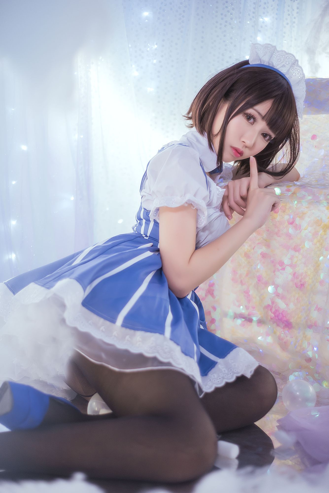图片[6]-No.032-加藤惠 女仆 [19P]-coswz-cos王者