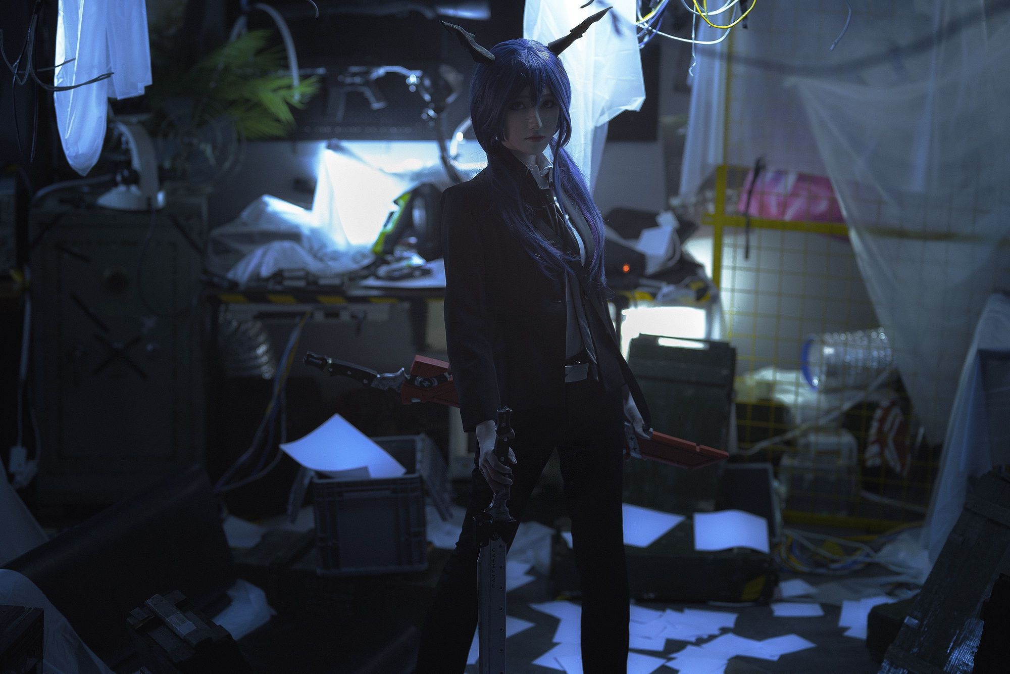 图片[7]-No.070-明日方舟 陈sir [13P]-coswz-cos王者