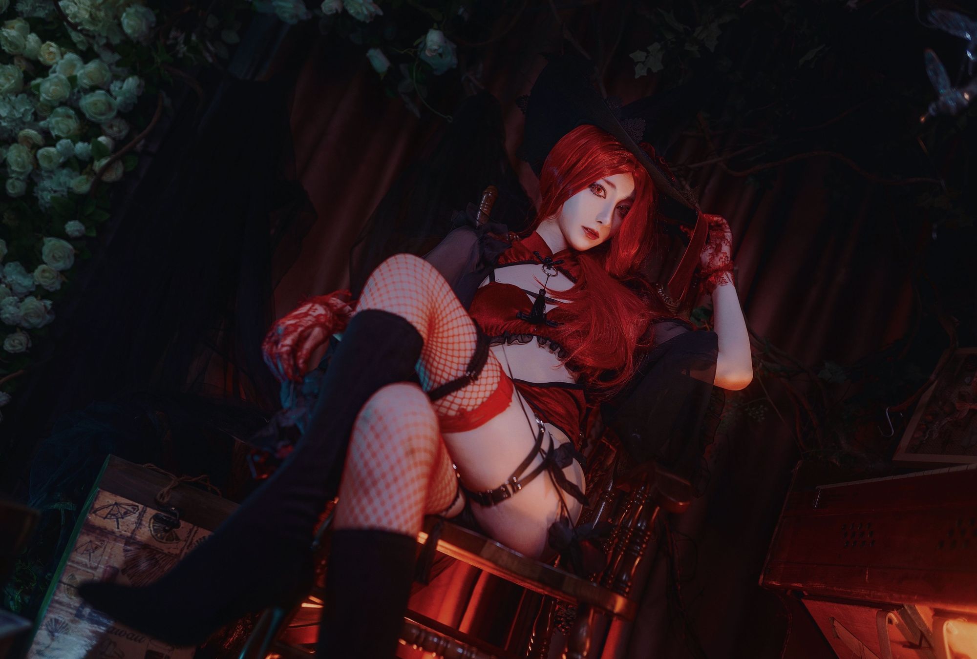 图片[15]-No.077-红女巫 [19P]-coswz-cos王者