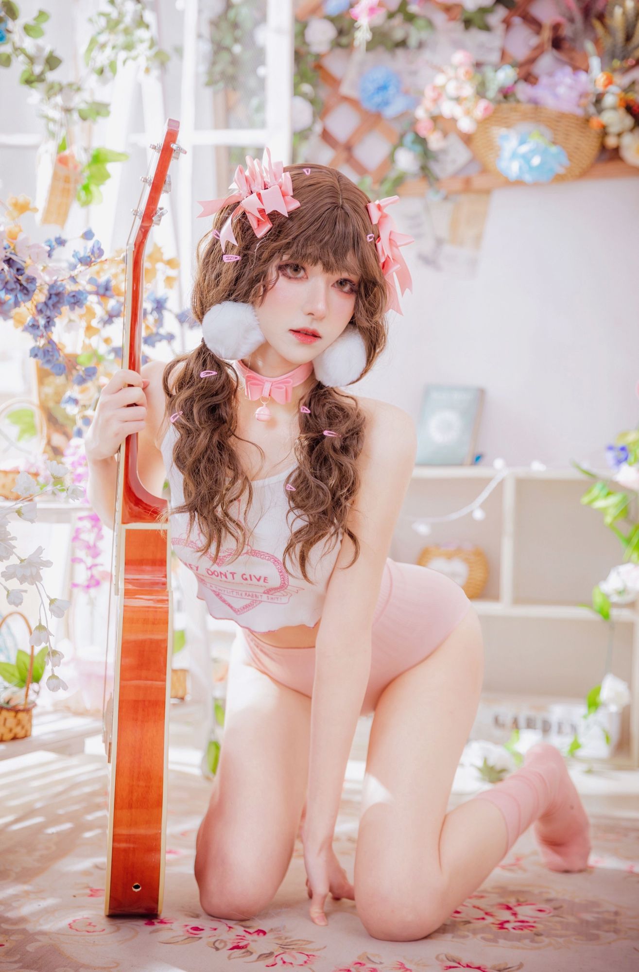 图片[10]-No.080-少女吉他与蝴蝶结 [28P]-coswz-cos王者