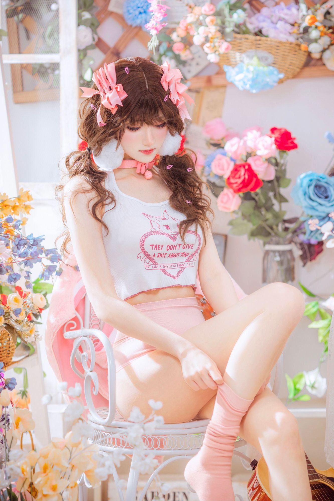 图片[13]-No.080-少女吉他与蝴蝶结 [28P]-coswz-cos王者
