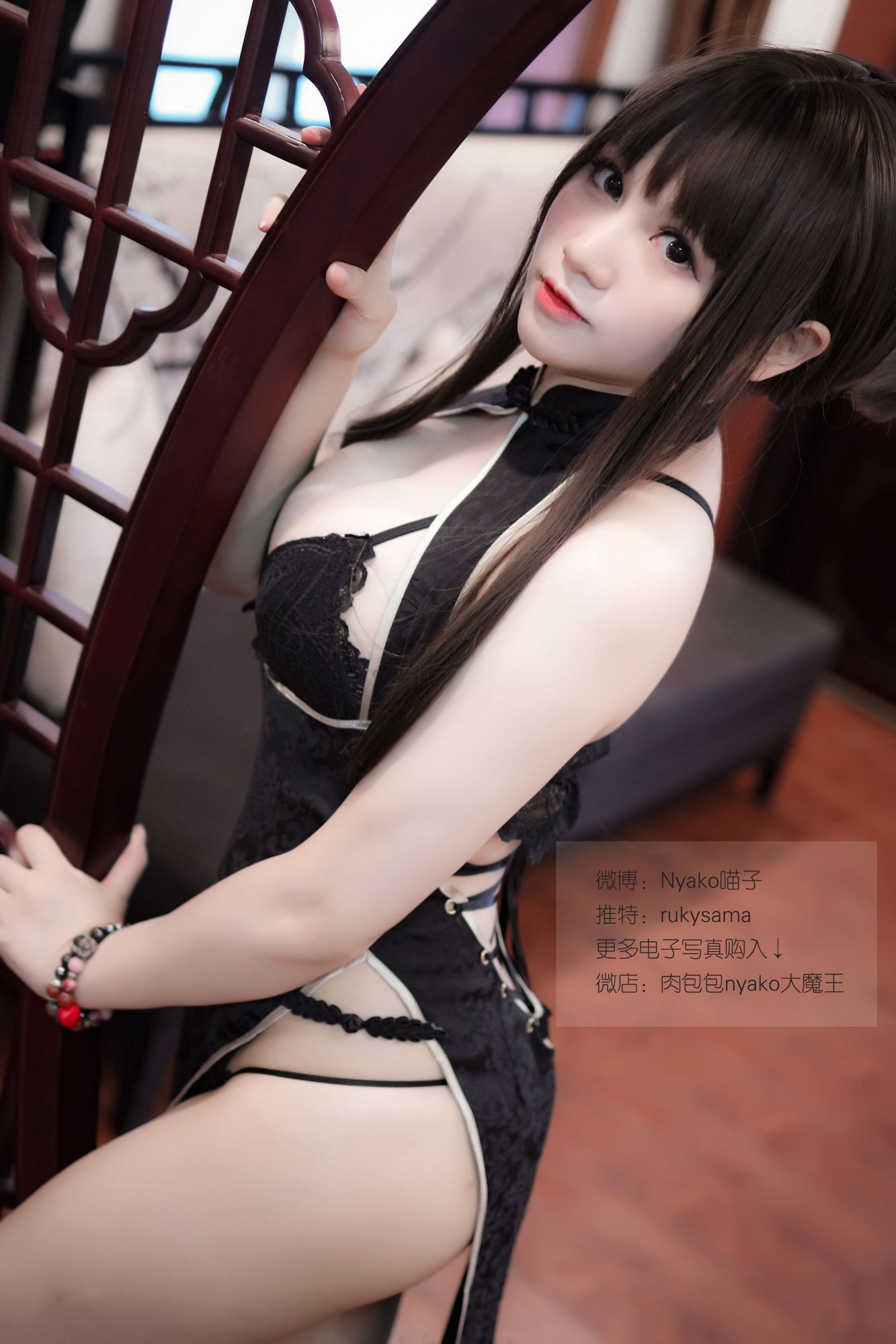 图片[103]-No.003-Nyako チャイナドレス（A版） [105P]-coswz-cos王者