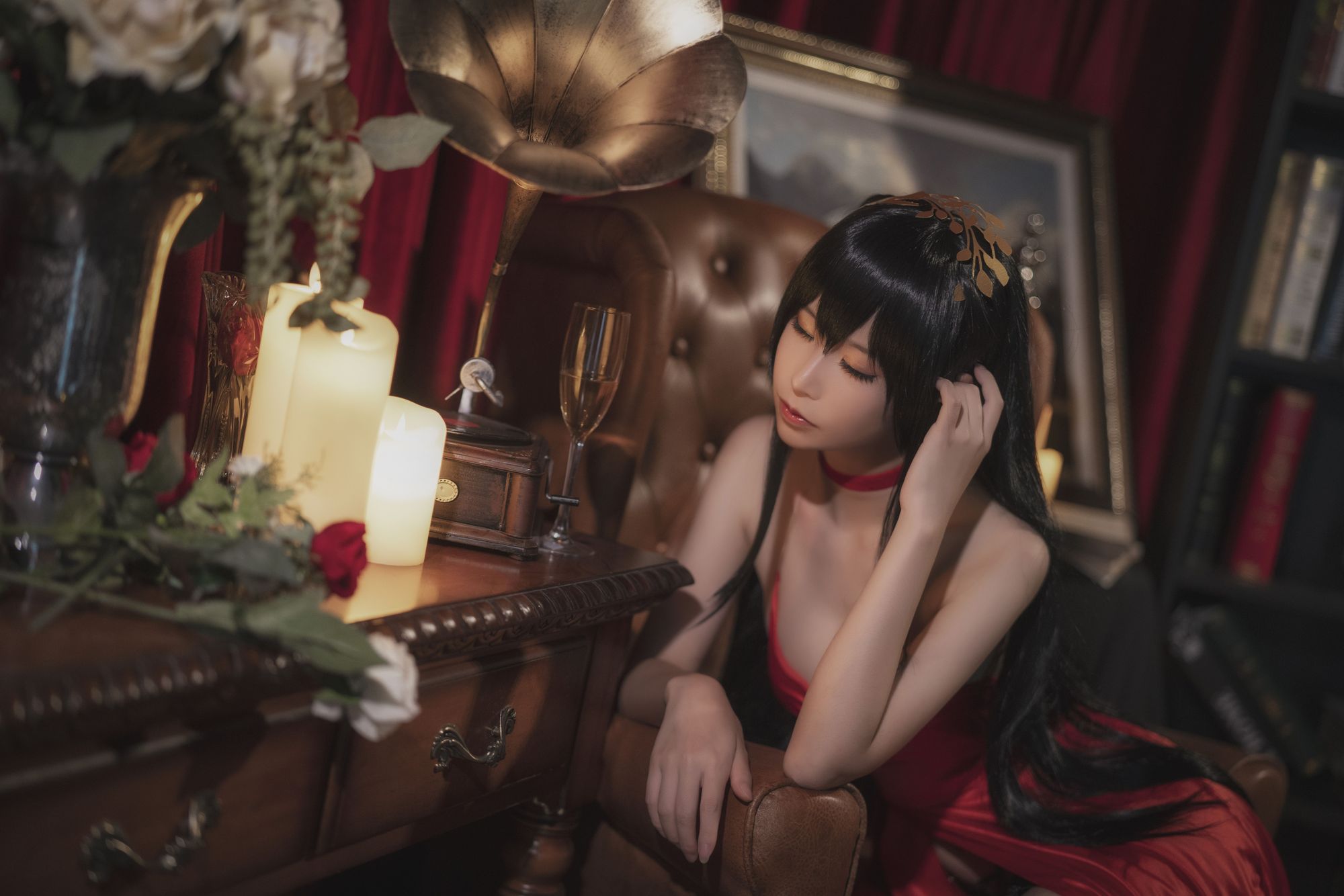 图片[6]-No.004-碧蓝航线 大凤 毒苹果礼服 [6P]-coswz-cos王者