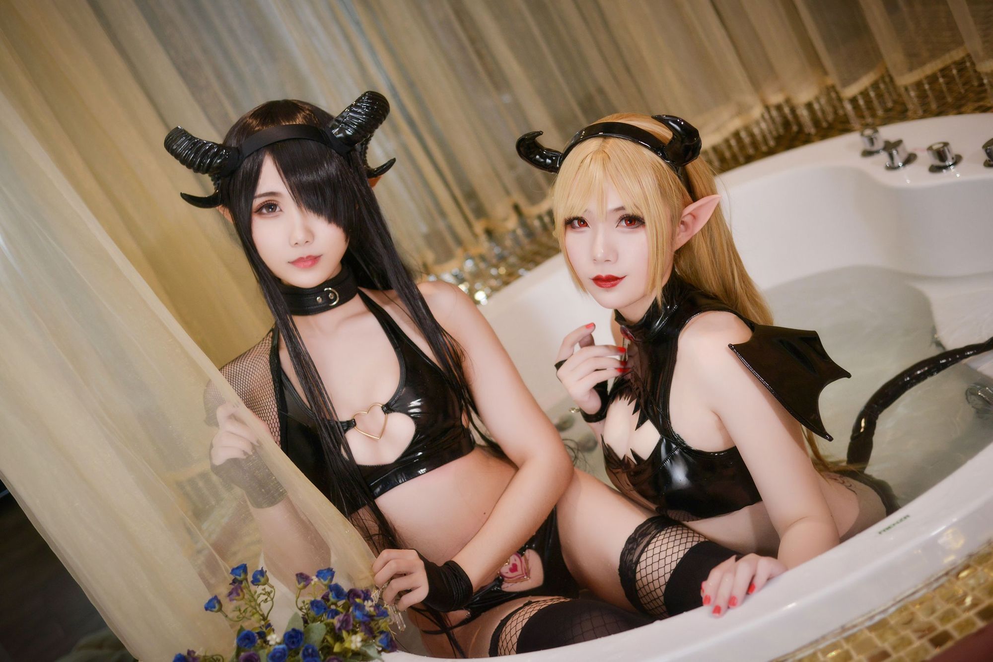 图片[6]-No.004-魅魔双人合集 [19P]-coswz-cos王者