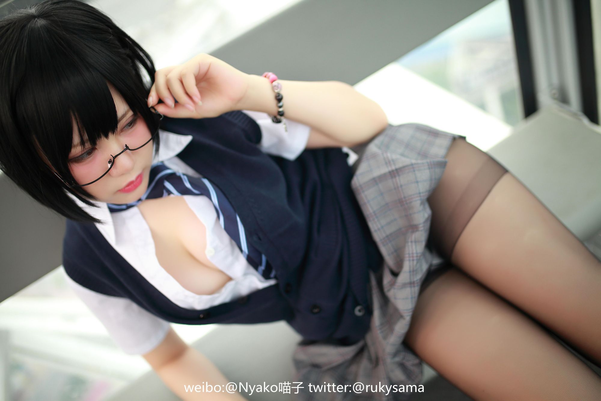 图片[26]-No.006-Nyako 女子高生の日常 [80P]-coswz-cos王者