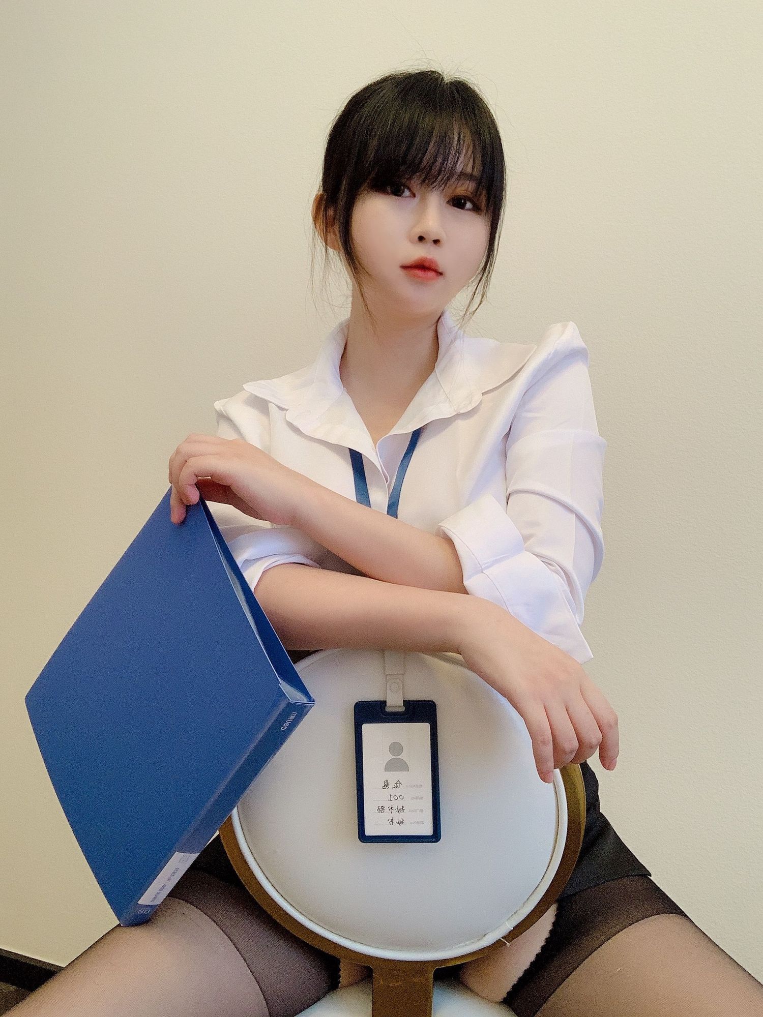 图片[16]-No.007-依酱黑丝制服 [29P]-coswz-cos王者