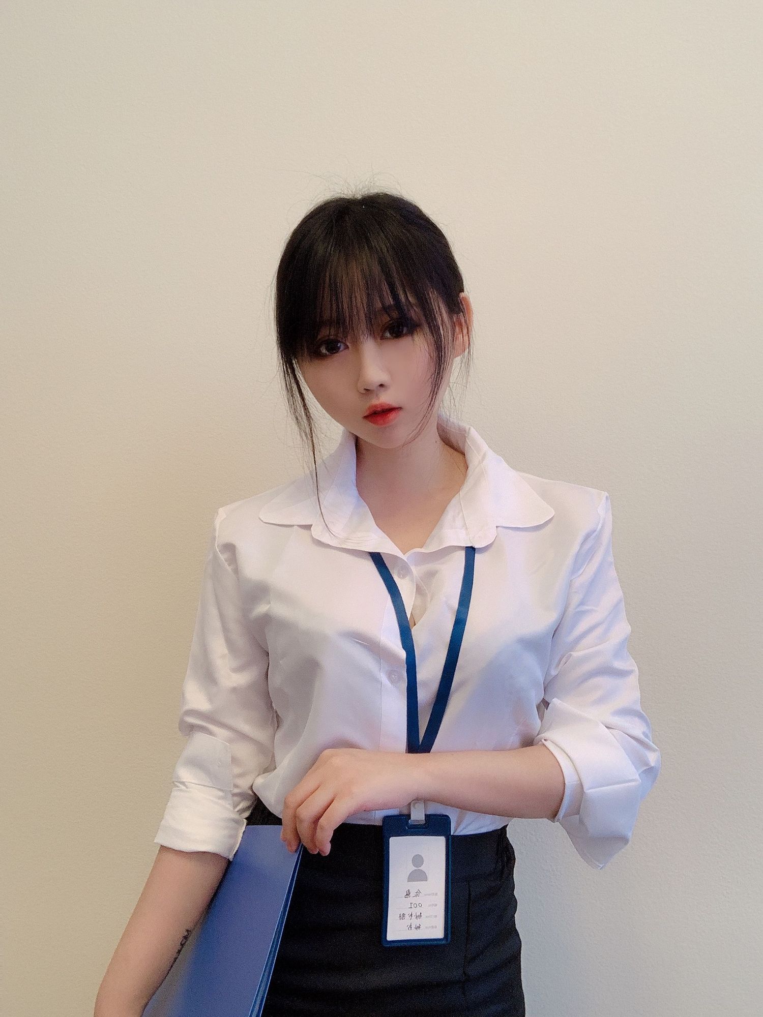 图片[12]-No.007-依酱黑丝制服 [29P]-coswz-cos王者