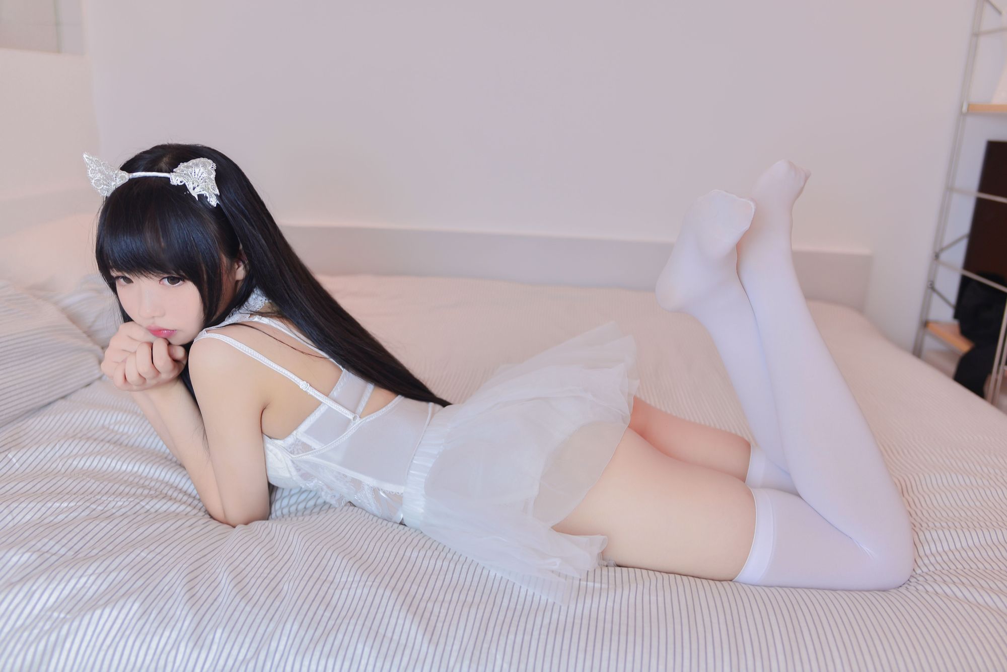 图片[5]-No.010-猫系少女白猫 [31P]-coswz-cos王者