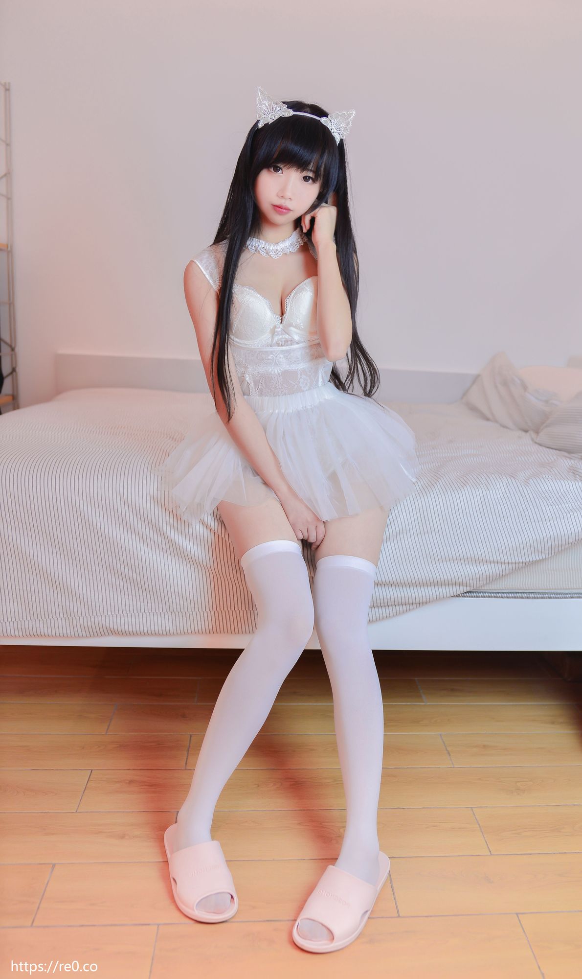 图片[4]-No.010-猫系少女白猫 [31P]-coswz-cos王者