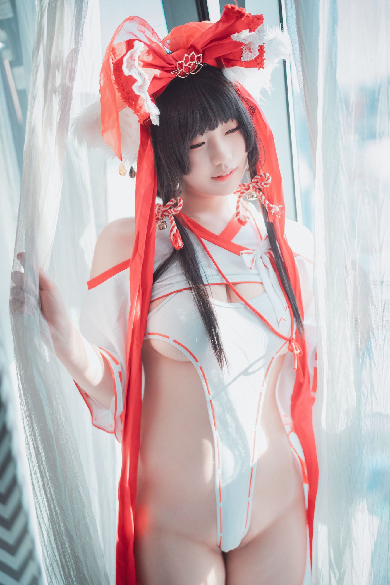 图片[6]-No.013-[DJAWA] Kitsune Miko (A ver) [65P]-coswz-cos王者