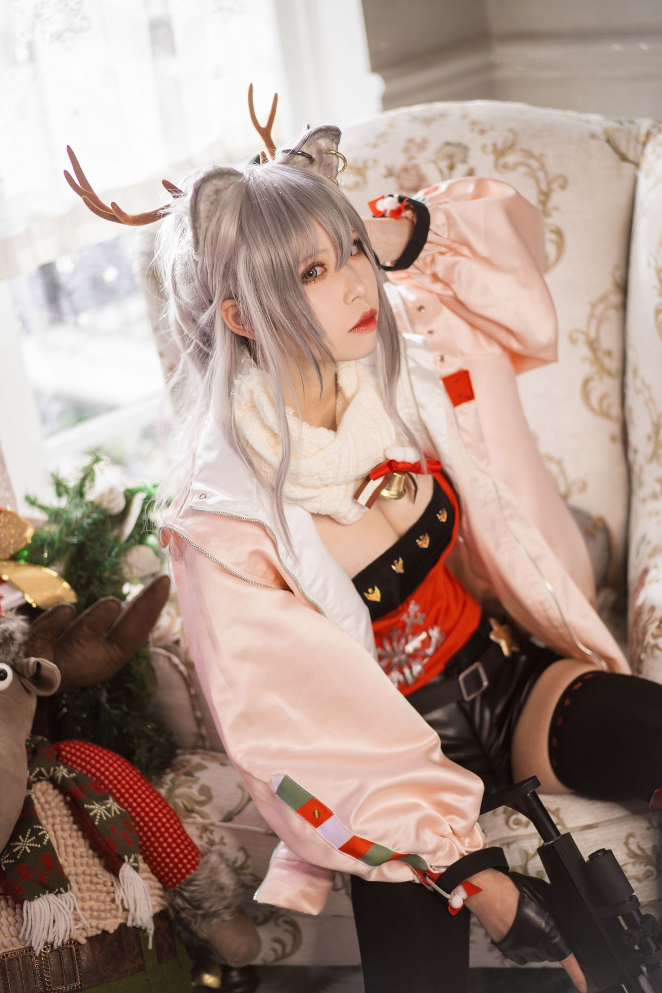 图片[1]-No.021-明日方舟 厚礼 黑cos [26P]-coswz-cos王者