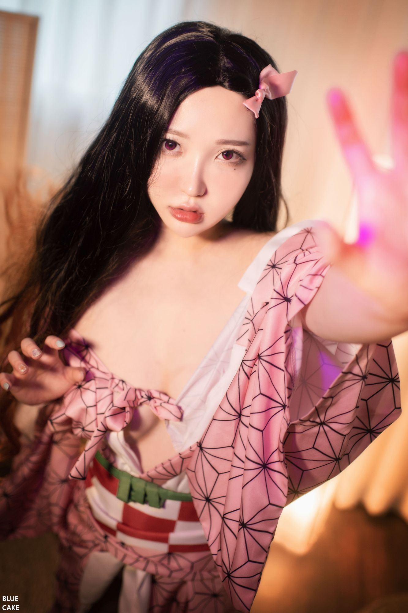 No.021-[BLUECAKE] PINK ONI [100P]-coswz-cos王者