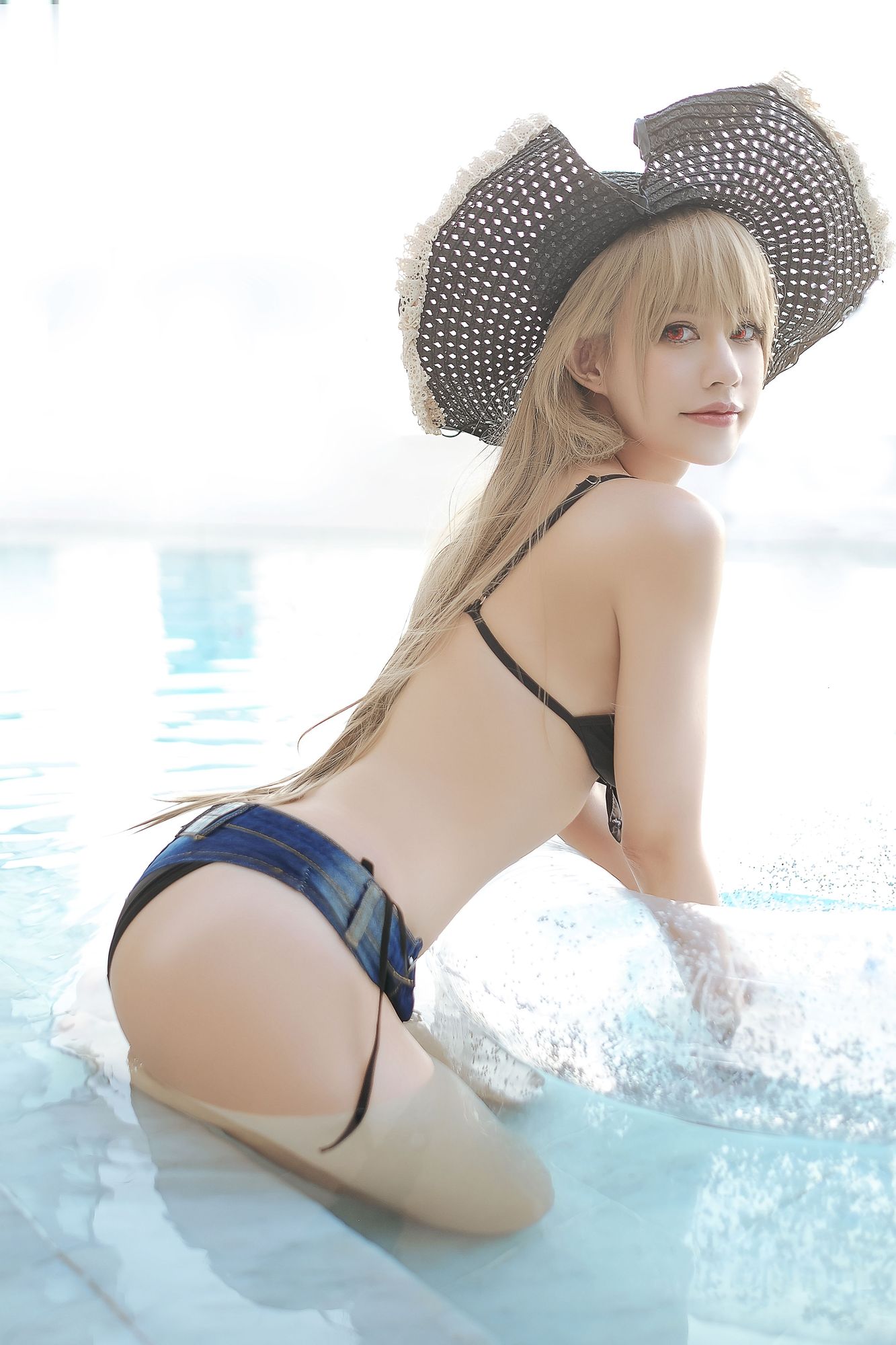 图片[12]-No.024-Jean Bart Swimsuit [12P]-coswz-cos王者