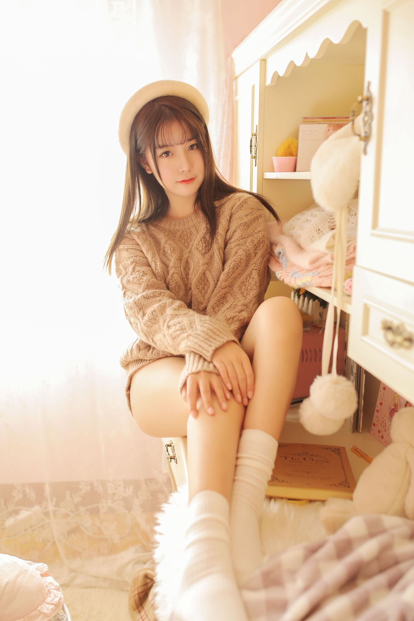 图片[26]-No.025-驼色毛衣 [34P]-coswz-cos王者