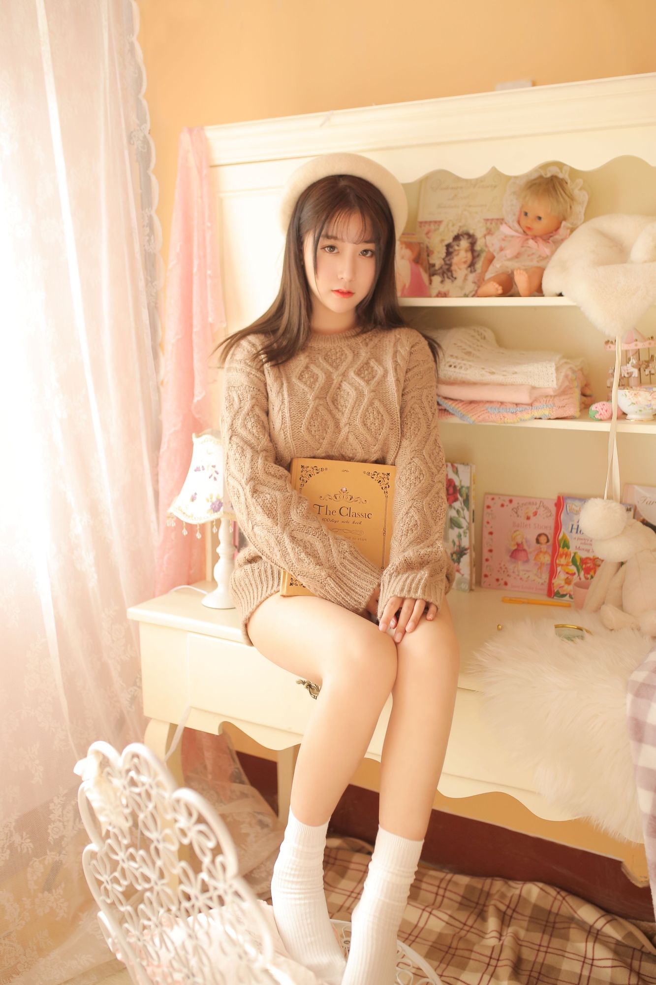 图片[24]-No.025-驼色毛衣 [34P]-coswz-cos王者