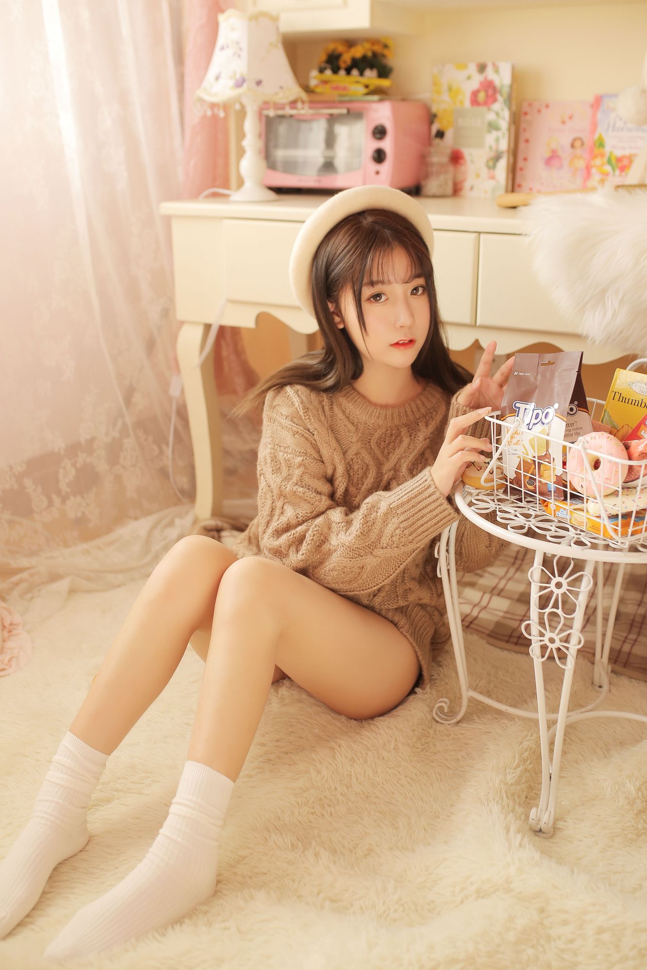 图片[20]-No.025-驼色毛衣 [34P]-coswz-cos王者