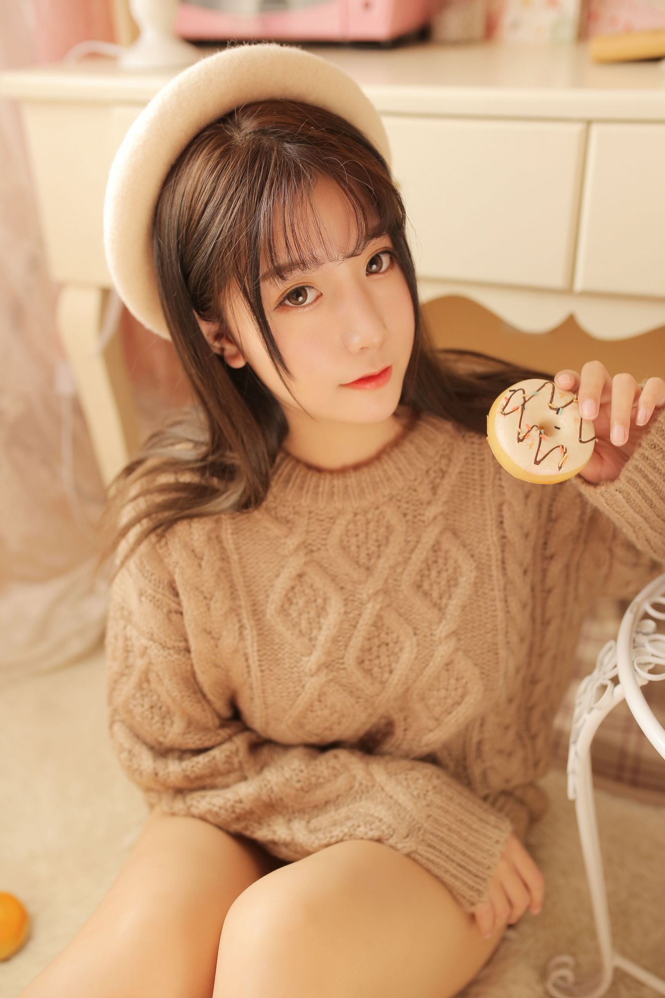 图片[18]-No.025-驼色毛衣 [34P]-coswz-cos王者