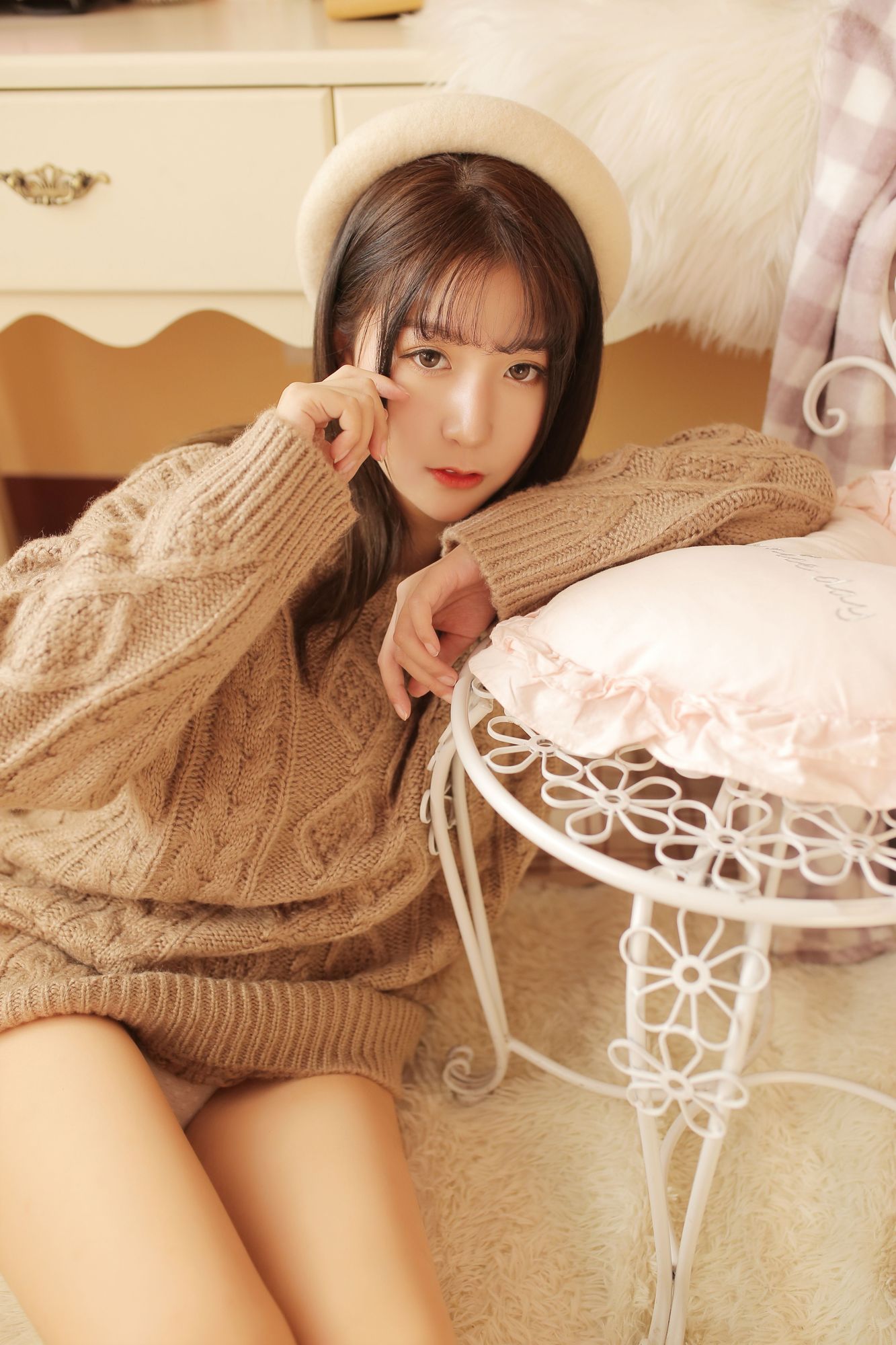图片[15]-No.025-驼色毛衣 [34P]-coswz-cos王者