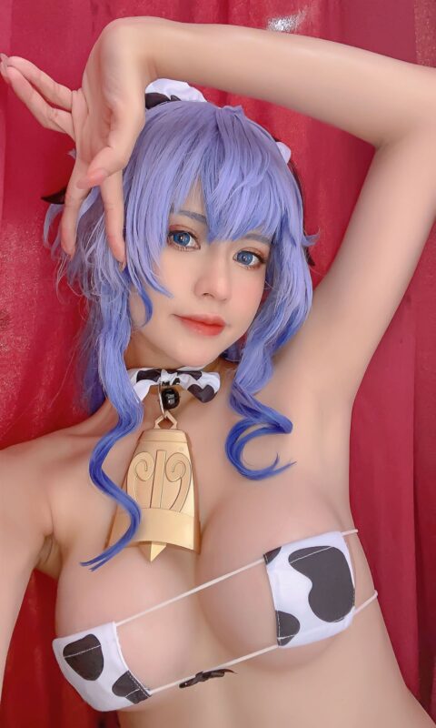 No.029-Ganyu Cowgirl [14P]-coswz-cos王者