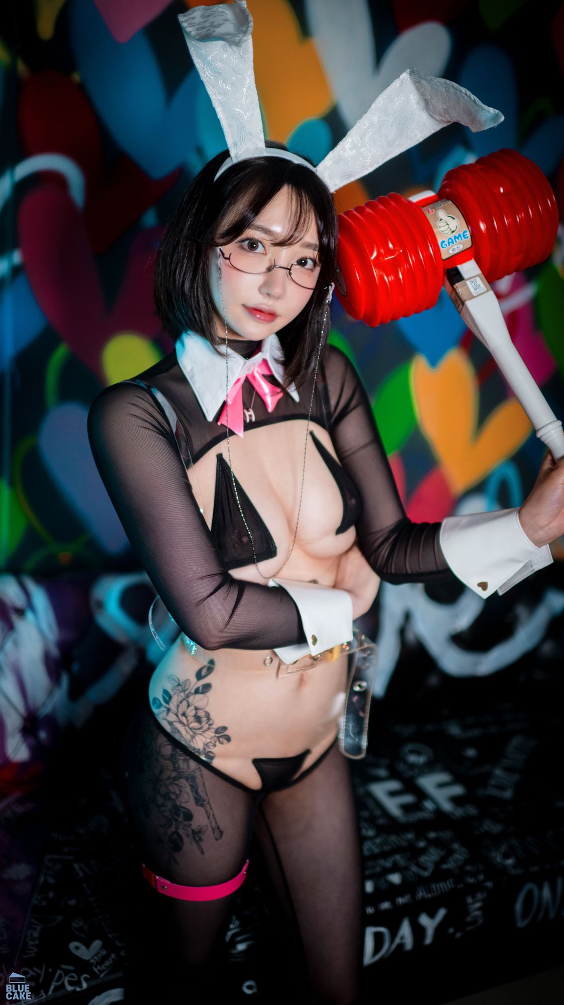 No.052-[BLUECAKE] Reverse Bunny Girl [127P]-coswz-cos王者