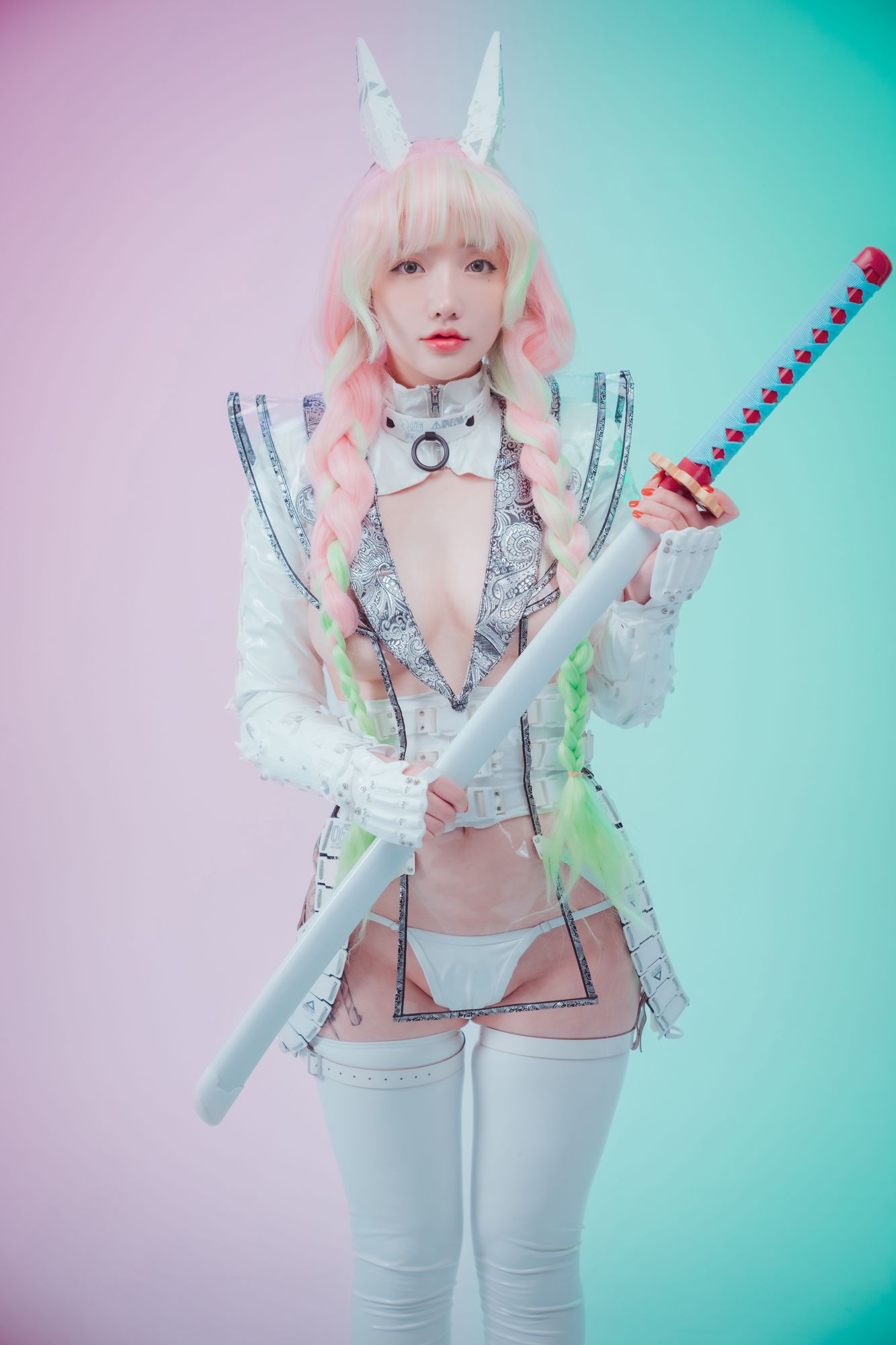 图片[6]-No.064-[DJAWA] Cyber Hunter Mitsuri [52P]-coswz-cos王者