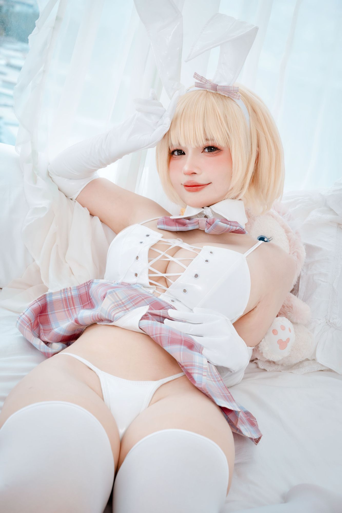 图片[6]-No.088 – White Bunny Girl [20P]-coswz-cos王者