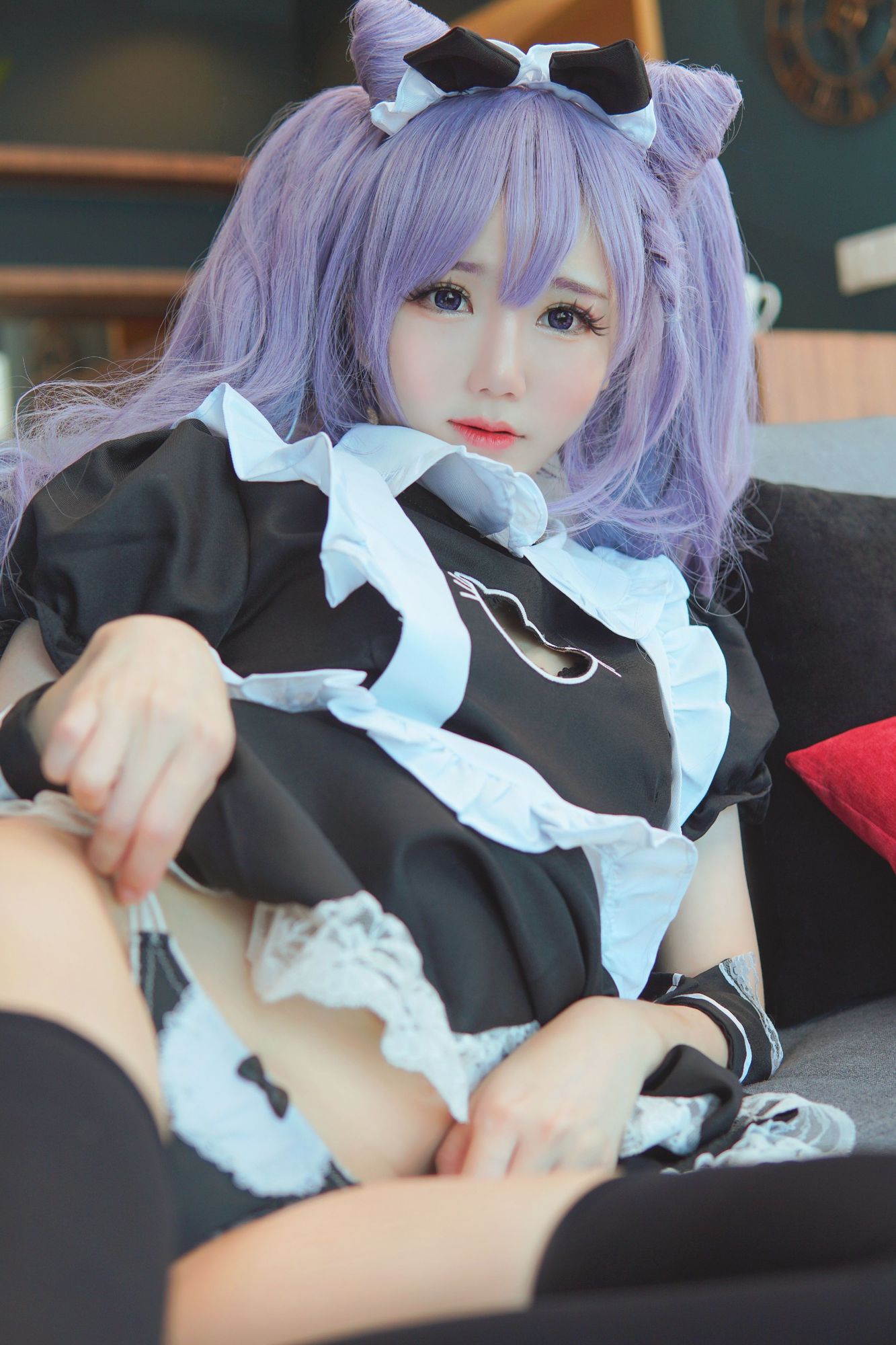 图片[6]-No.016-Keqing Maid [52P]-coswz-cos王者