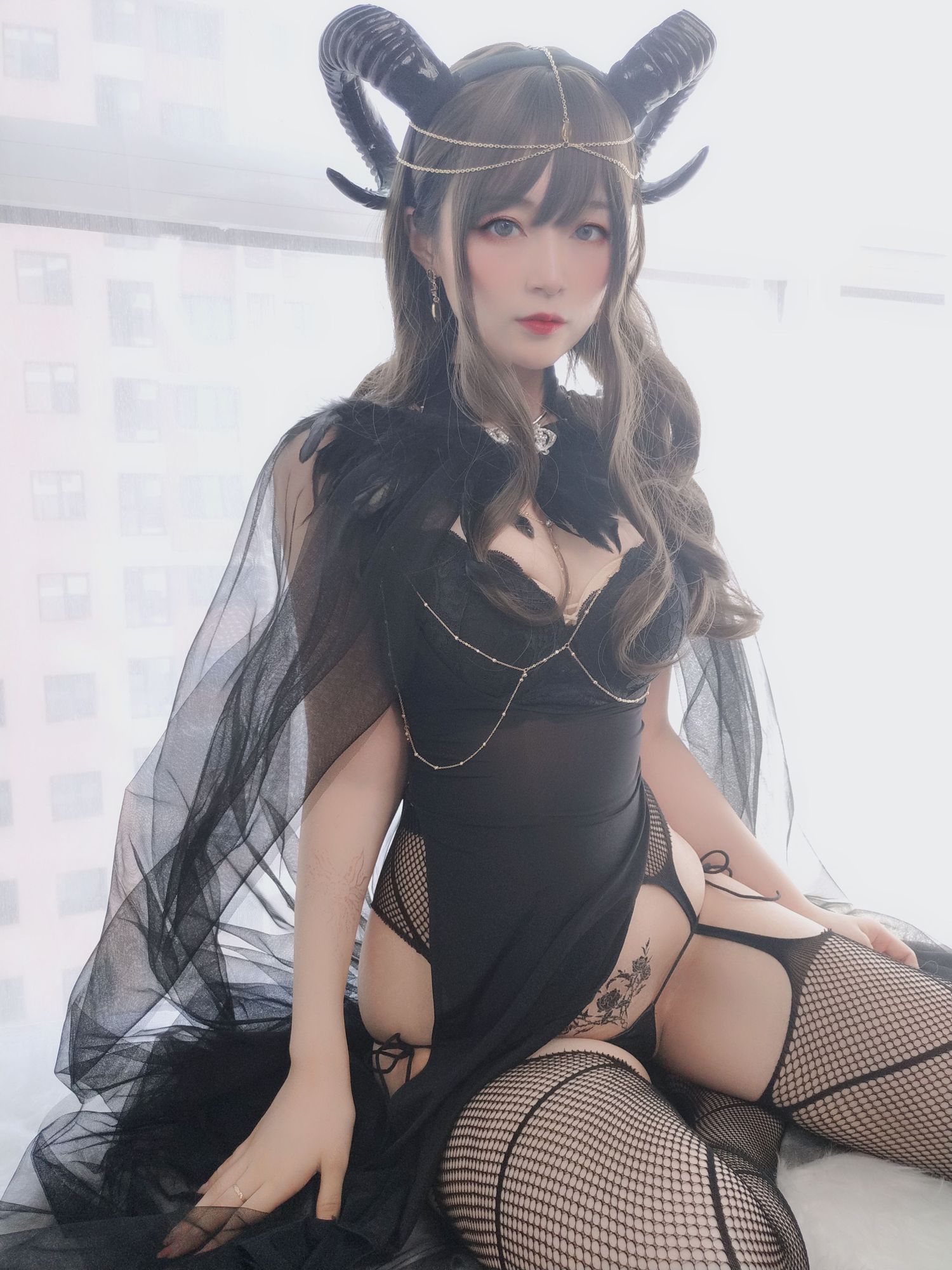 图片[6]-No.018-黑山魅魔 [50P 1V]-coswz-cos王者