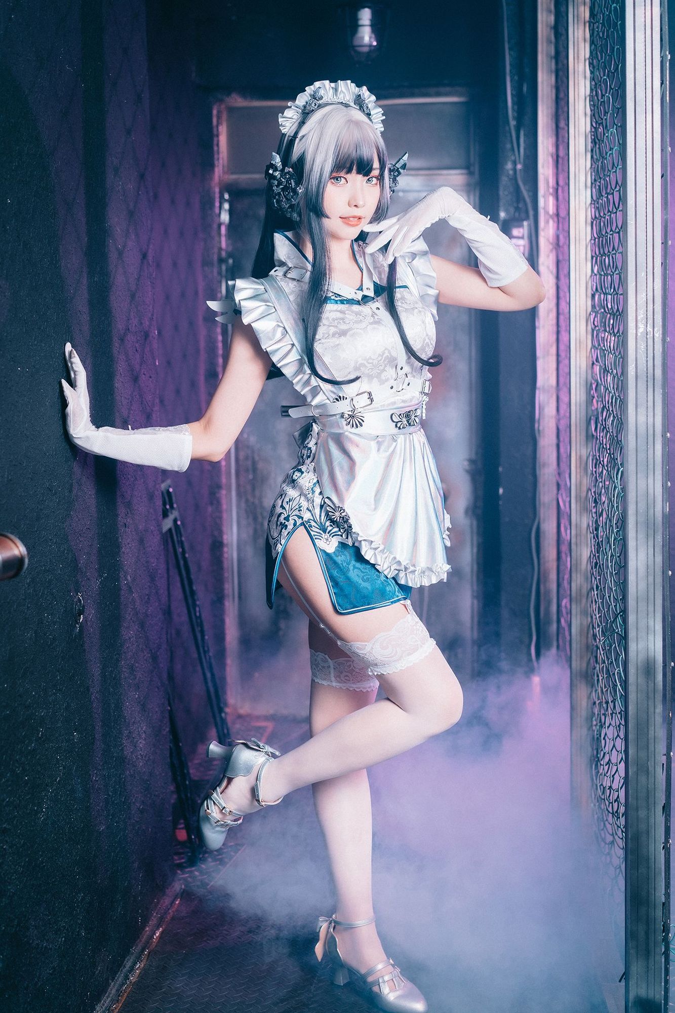 图片[6]-No.088 – 赛博女仆 Violane青辉石 [28P]-coswz-cos王者