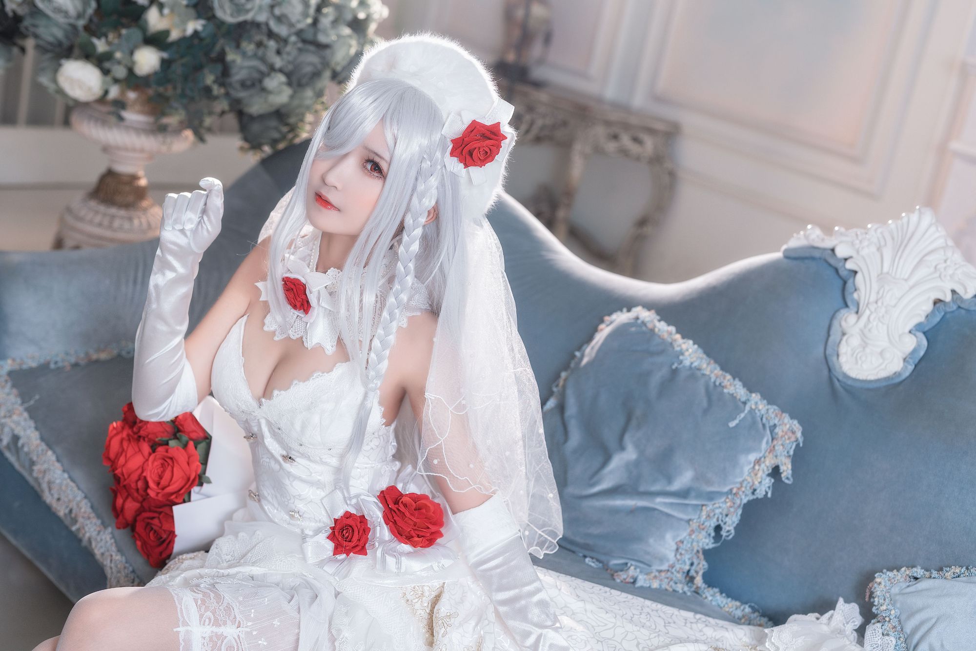 图片[40]-No.001-g36c花嫁 [40P]-coswz-cos王者