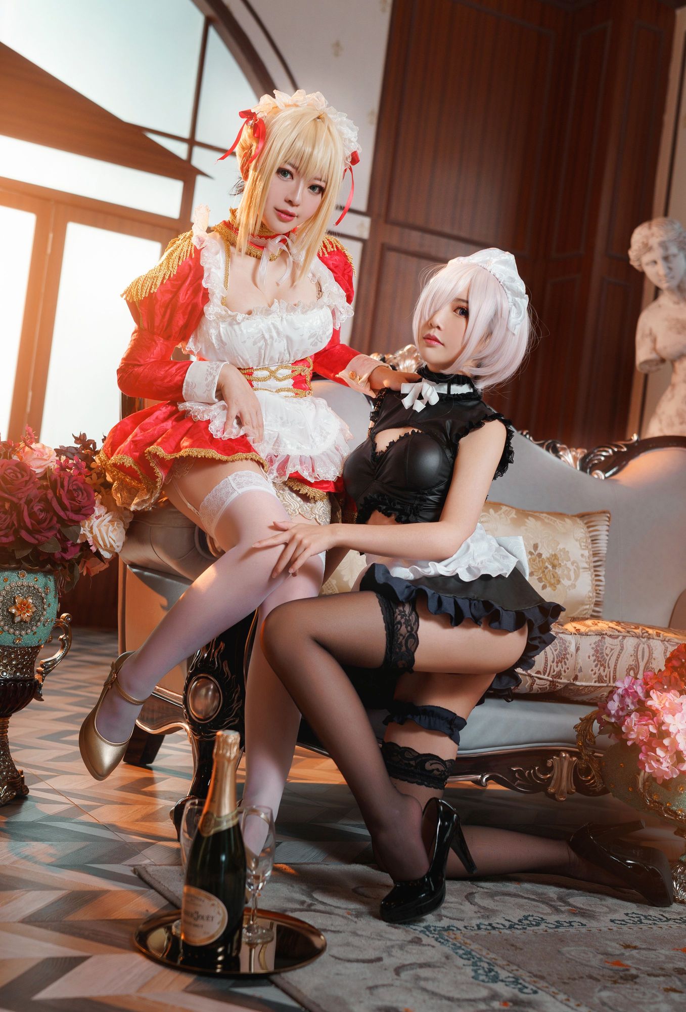 图片[6]-No.002-Claudius x Kyrielight Maid – 半半子X面饼仙儿 [22P]-coswz-cos王者