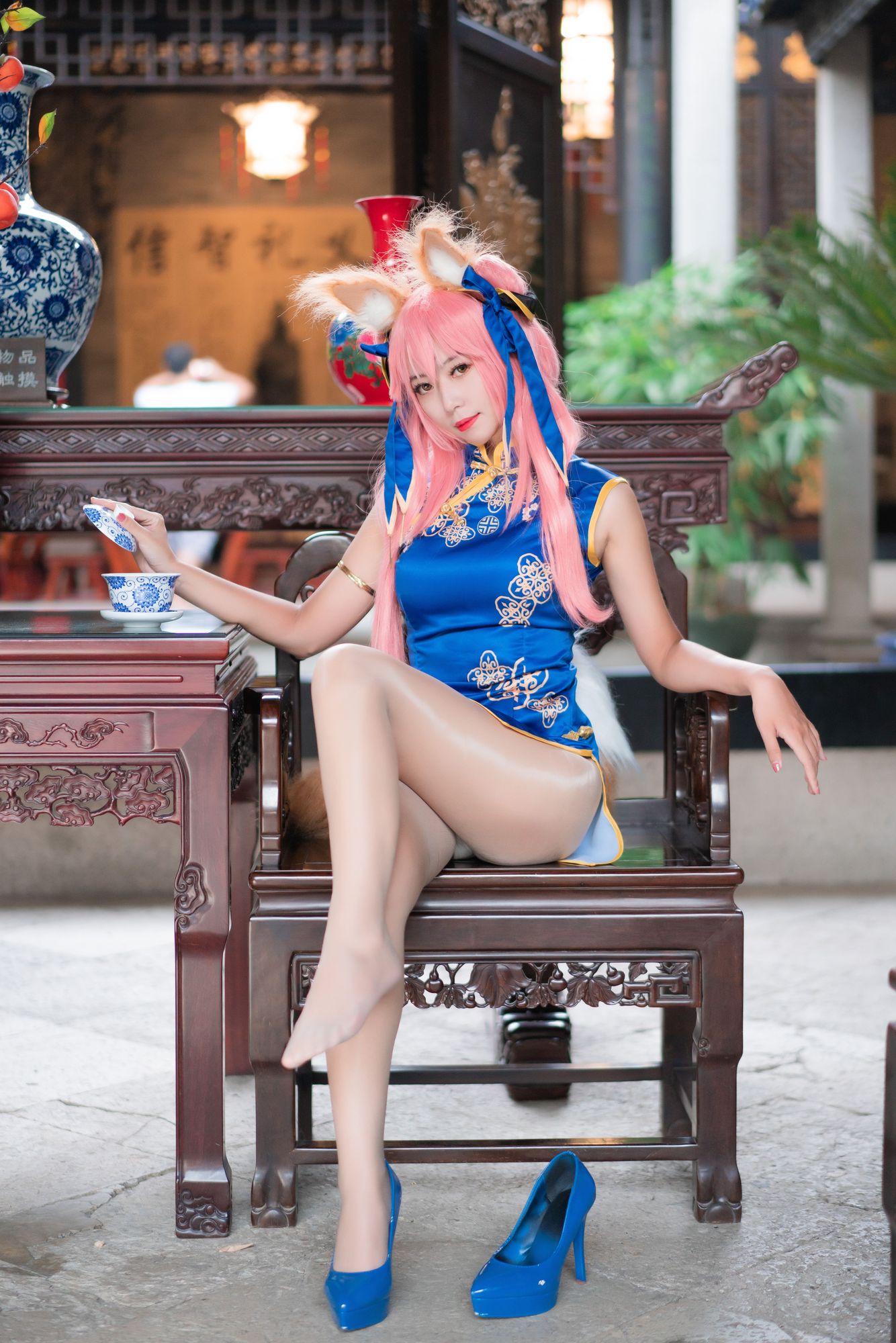 图片[6]-No.004-玉藻前旗袍 [17P]-coswz-cos王者