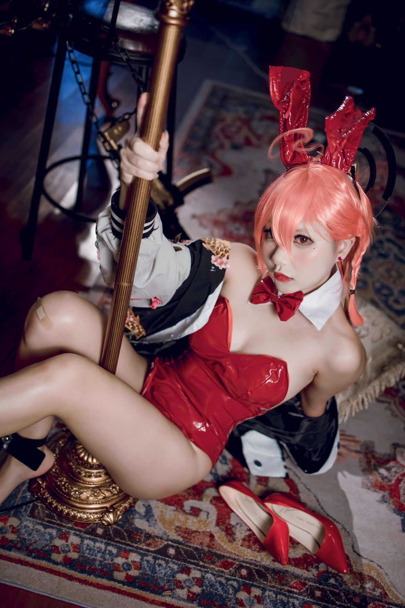 图片[6]-No.012-Blue Archive Neru Mikamo Bunny 碧蓝档案 美甘宁瑠 [35P]-coswz-cos王者