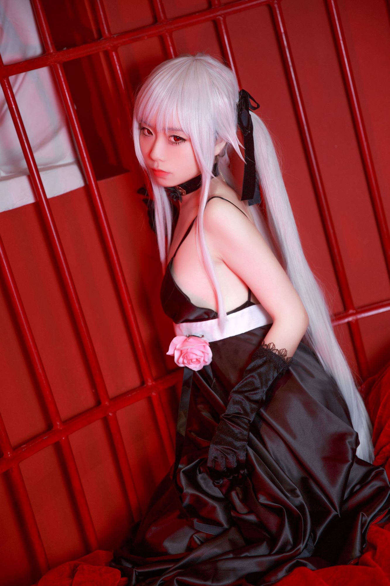 图片[6]-No.014-雾枝黑裙礼服 [13P]-coswz-cos王者