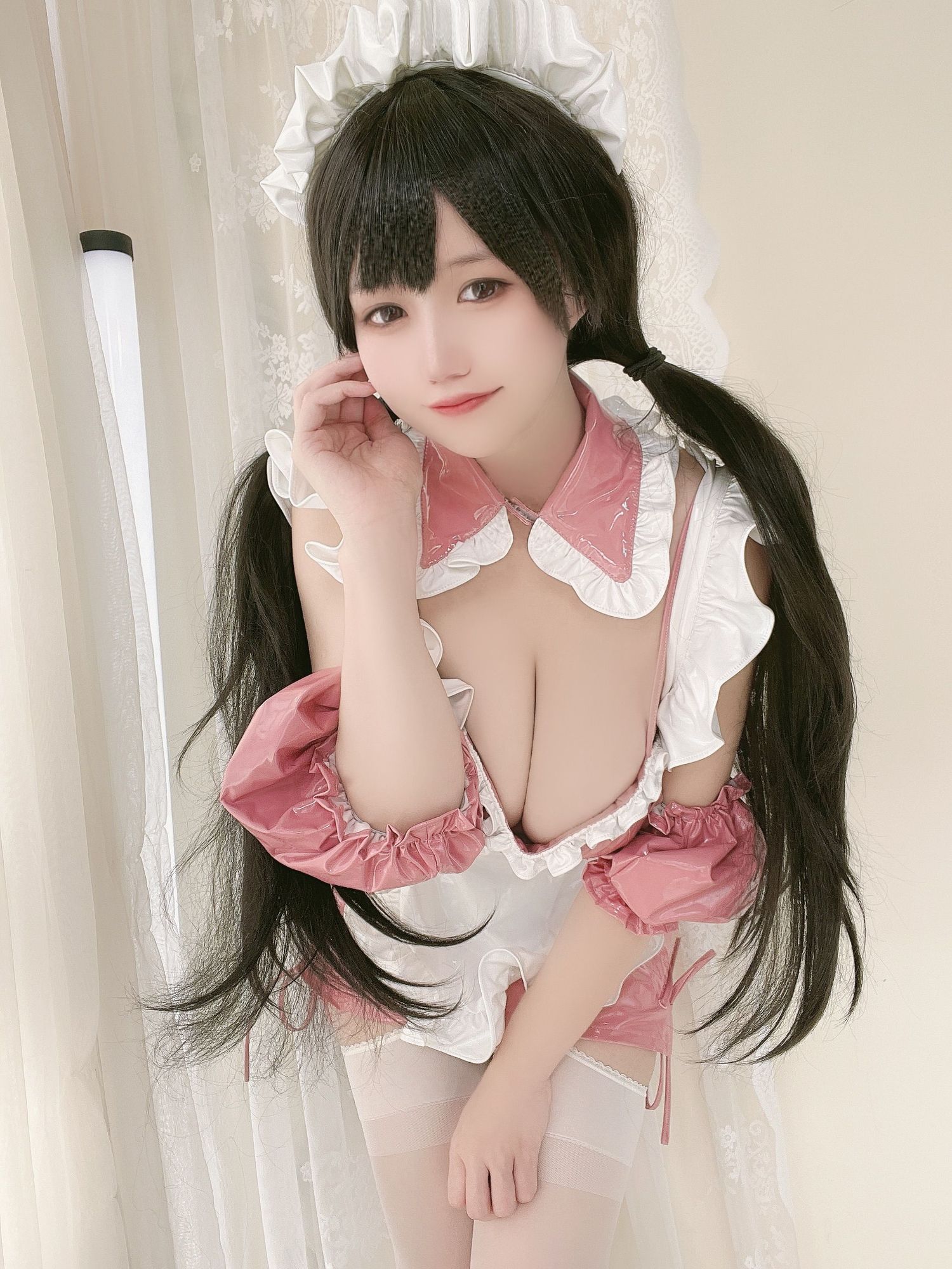 图片[6]-No.015-粉色漆皮女仆 [29P]-coswz-cos王者