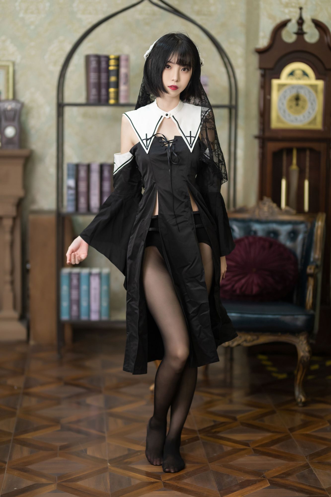 图片[6]-No.016-暗黑修女 [40P]-coswz-cos王者
