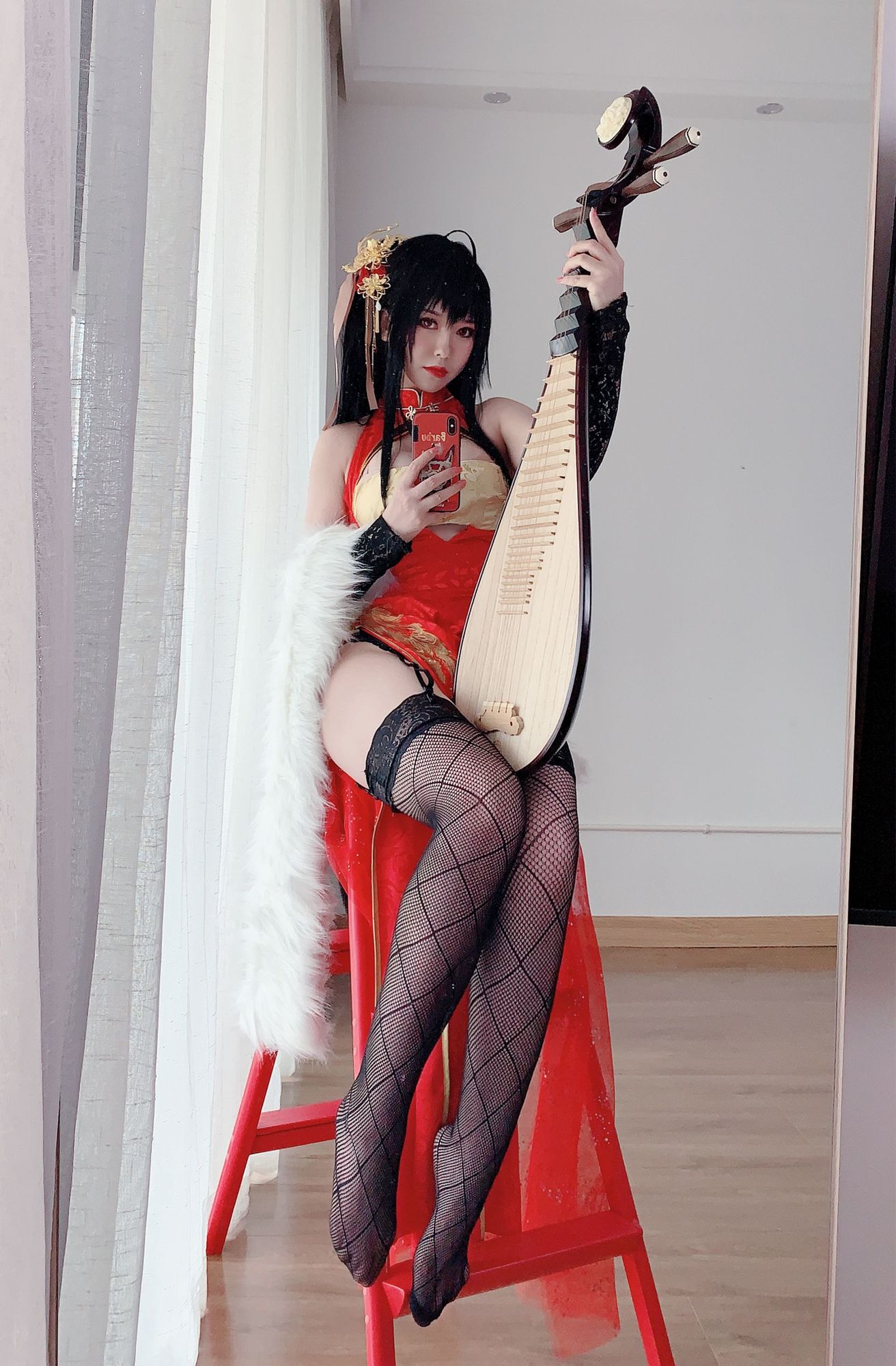 图片[5]-No.019-大凤旗袍 [40P]-coswz-cos王者