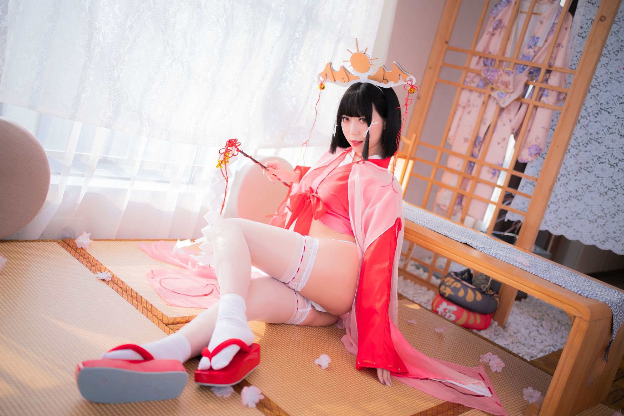 图片[118]-No.020-辉夜姬巫女 [127P 1V]-coswz-cos王者