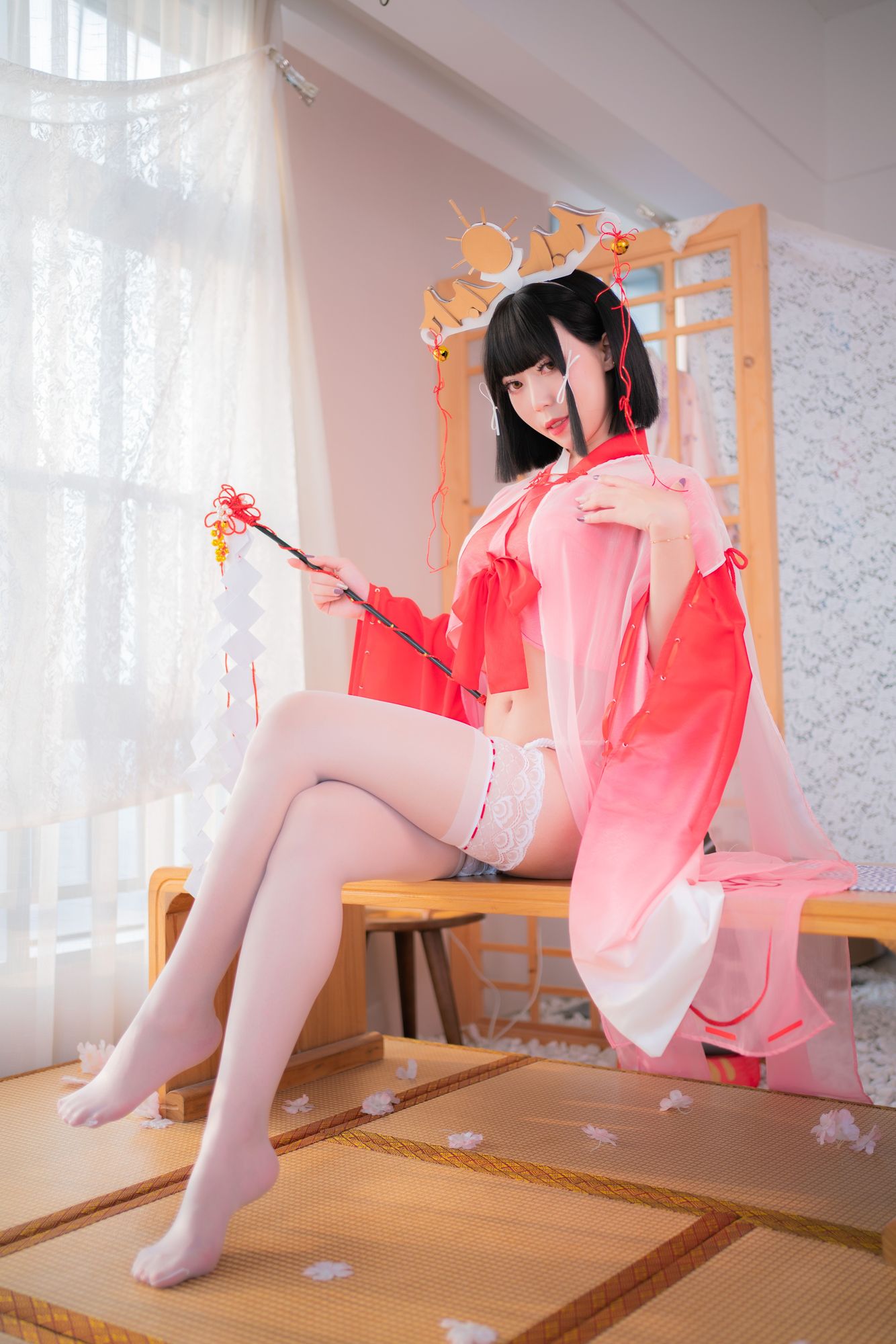 图片[86]-No.020-辉夜姬巫女 [127P 1V]-coswz-cos王者