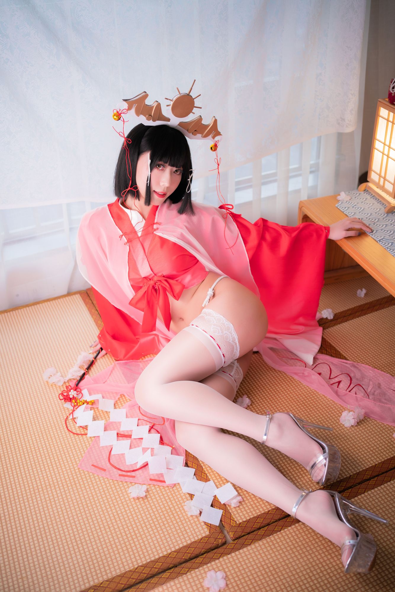 图片[73]-No.020-辉夜姬巫女 [127P 1V]-coswz-cos王者