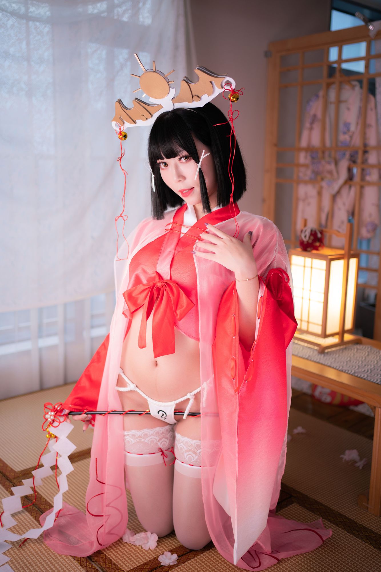 图片[62]-No.020-辉夜姬巫女 [127P 1V]-coswz-cos王者