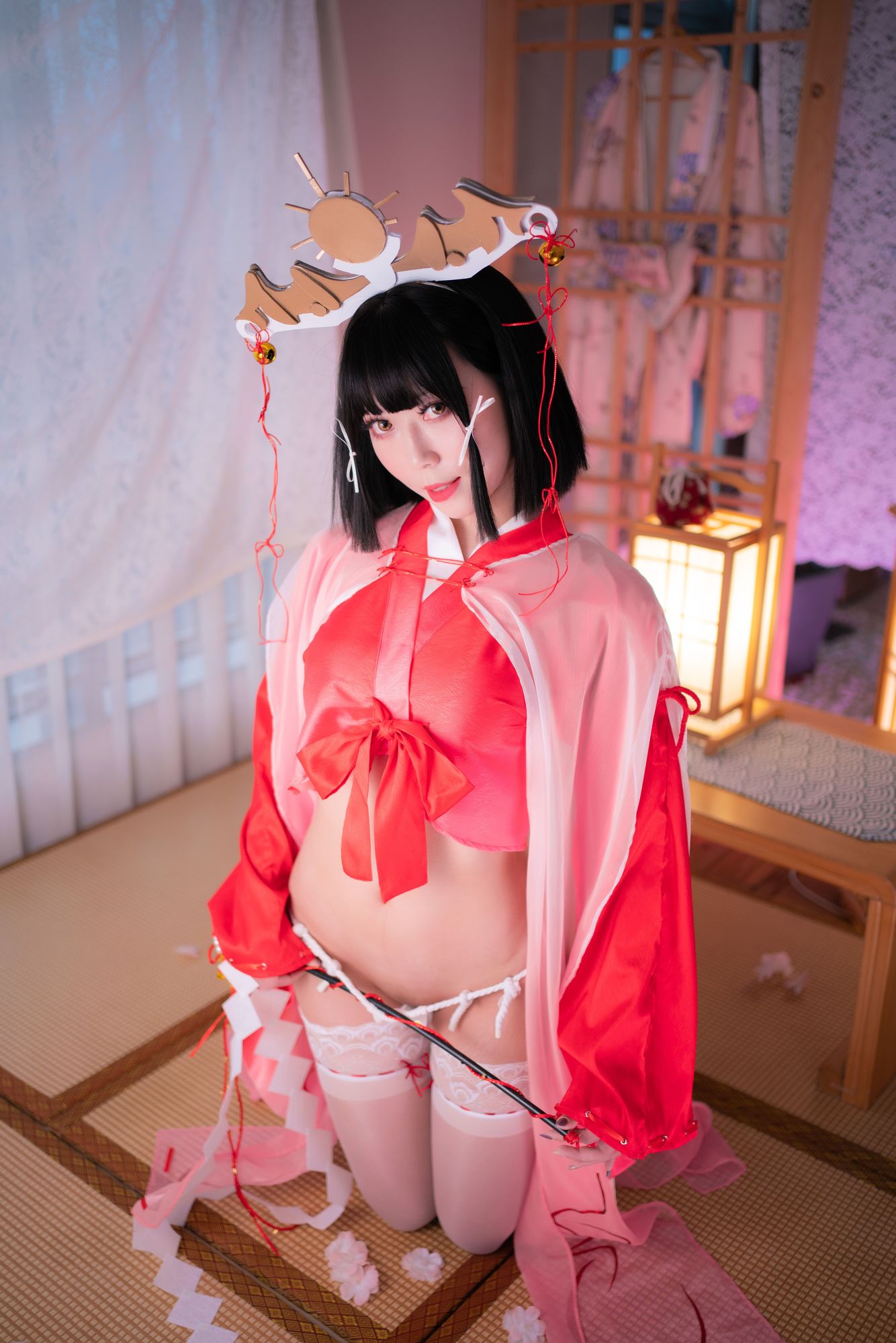 图片[59]-No.020-辉夜姬巫女 [127P 1V]-coswz-cos王者