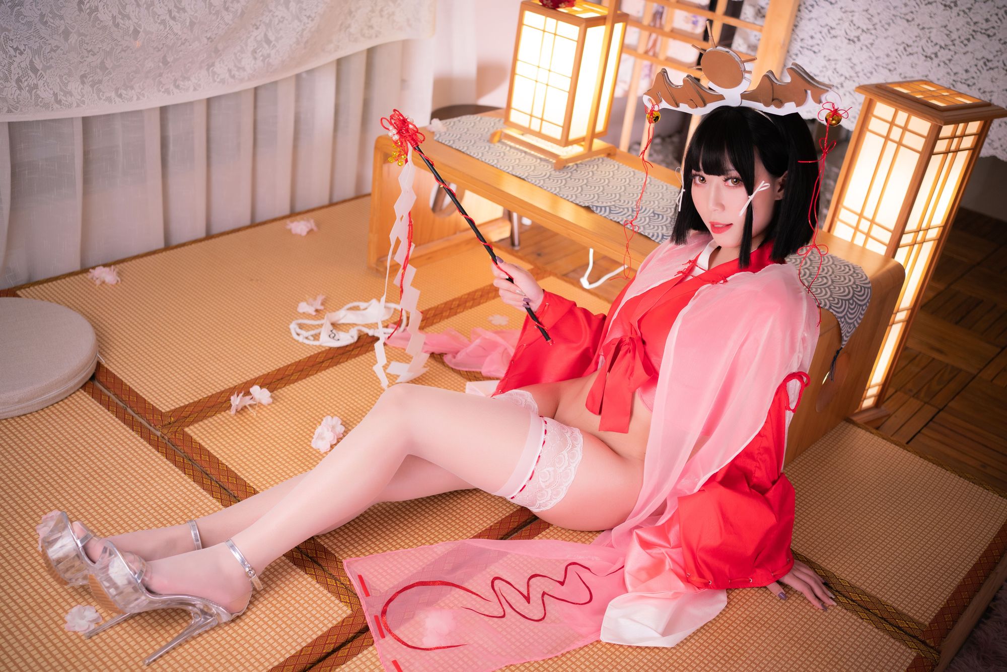 图片[38]-No.020-辉夜姬巫女 [127P 1V]-coswz-cos王者