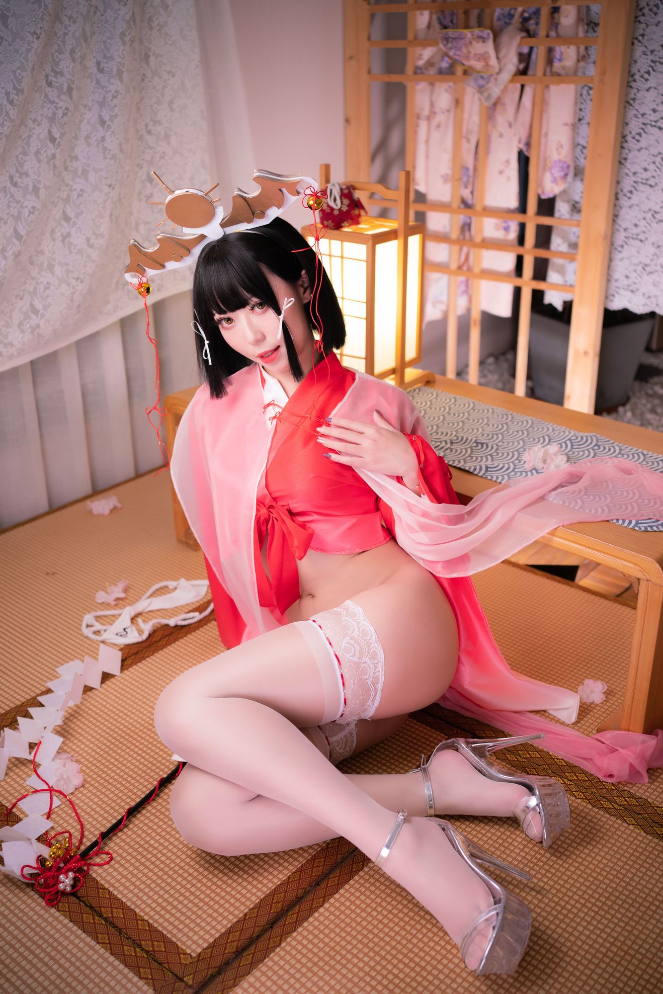 图片[33]-No.020-辉夜姬巫女 [127P 1V]-coswz-cos王者