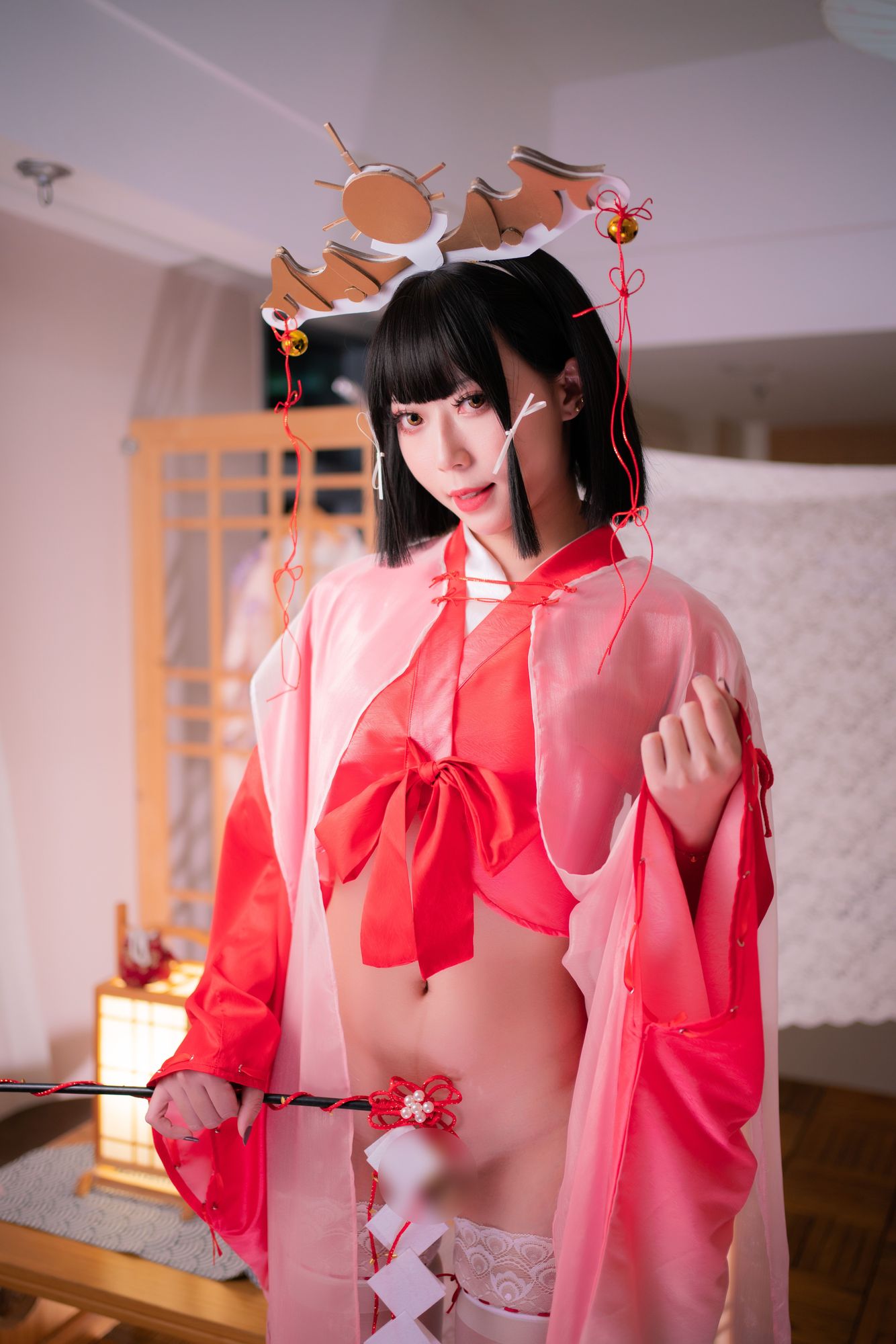 图片[24]-No.020-辉夜姬巫女 [127P 1V]-coswz-cos王者