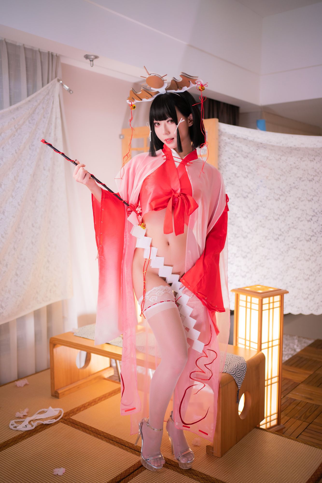 图片[13]-No.020-辉夜姬巫女 [127P 1V]-coswz-cos王者