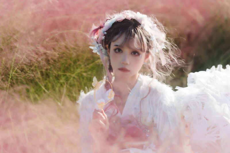 No.026 – 粉色草海 [21P]-coswz-cos王者