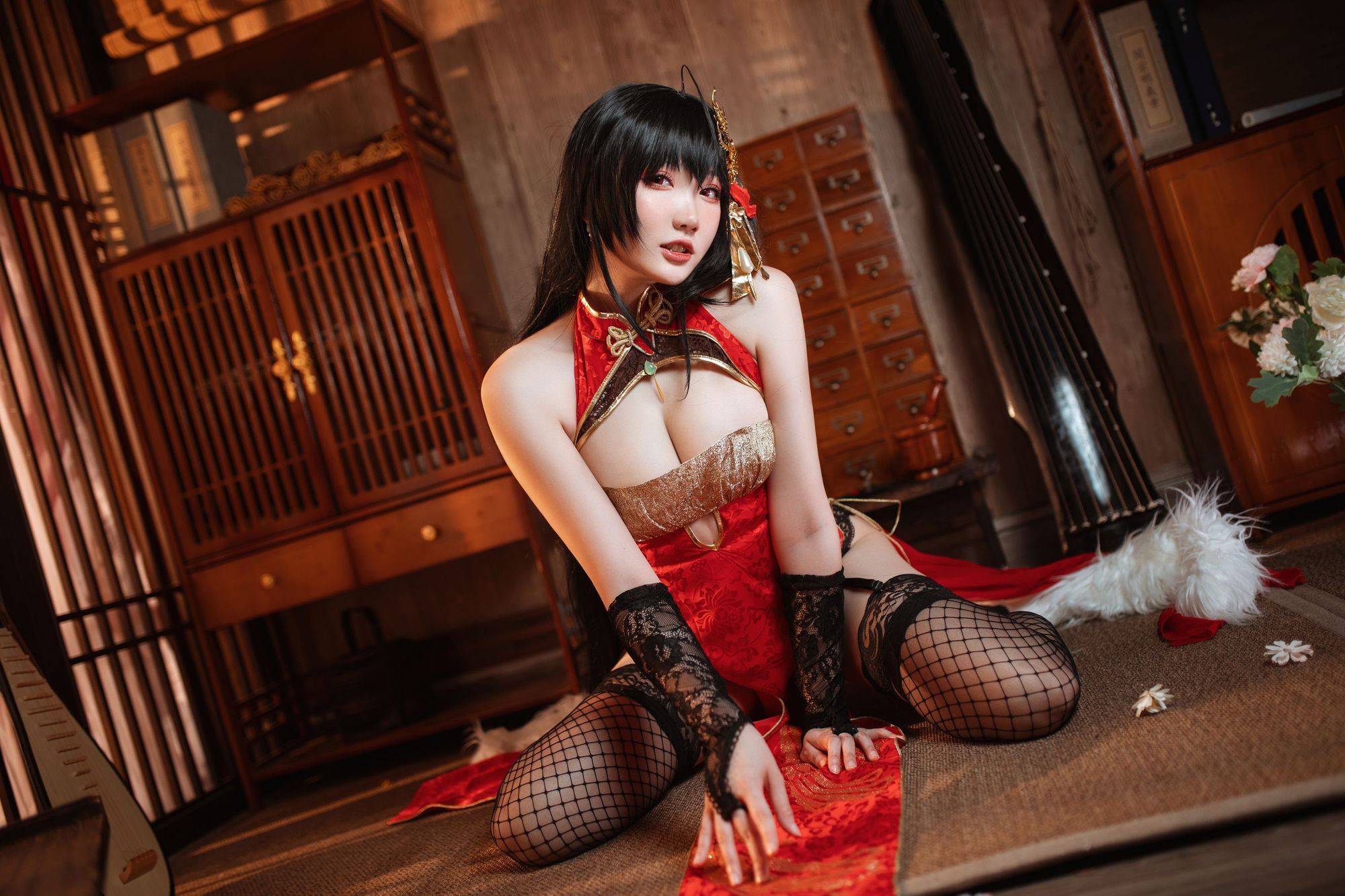 图片[6]-No.044-大凤旗袍 [22P]-coswz-cos王者